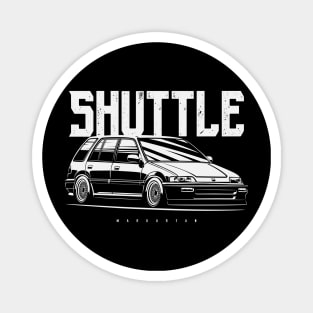 Civic Shuttle Magnet